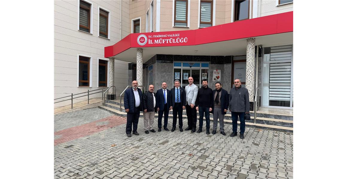 GENEL BAŞKAN YARDIMCILARIMIZ TEKİRDAĞ`DA